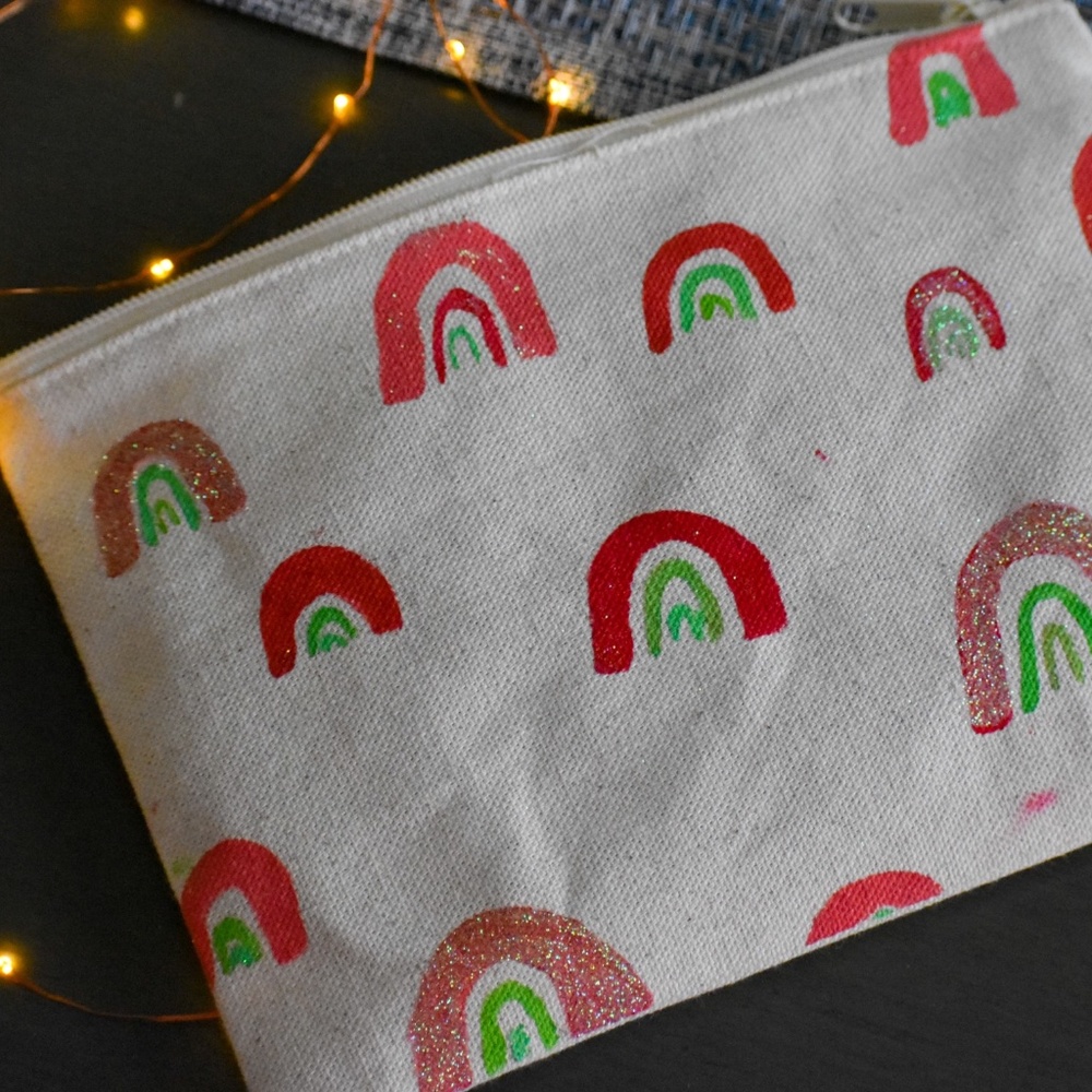 Hand-painted Canvas Bag- Small
